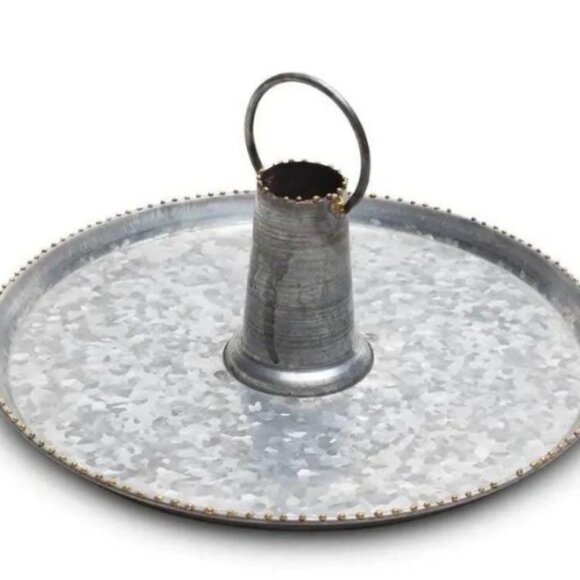Kalalou Other - Kalalou Metal Serving Tray